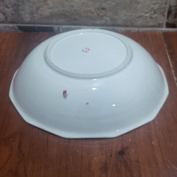 Vintage Porcelain Rose Serving Bowl Germany - Picture 12 of 12